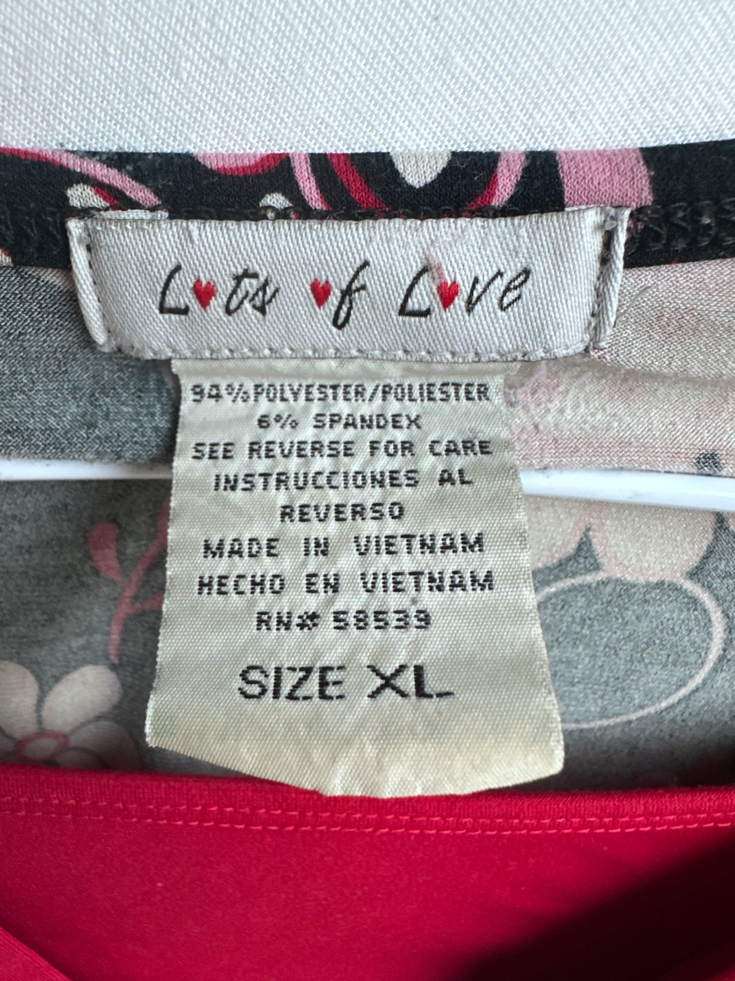 Lots of Love - knytetopp