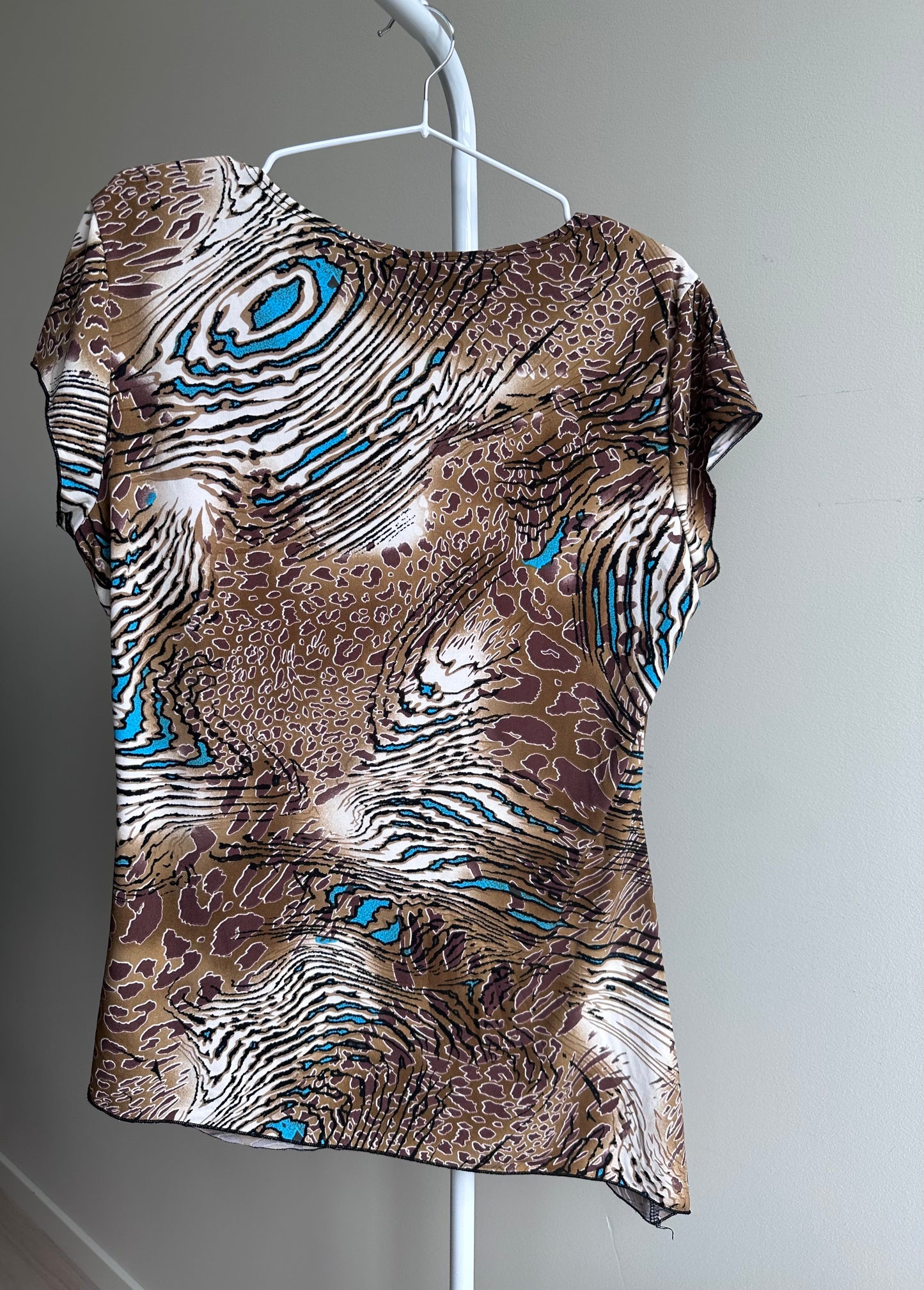 Suzie In The City - animal print topp