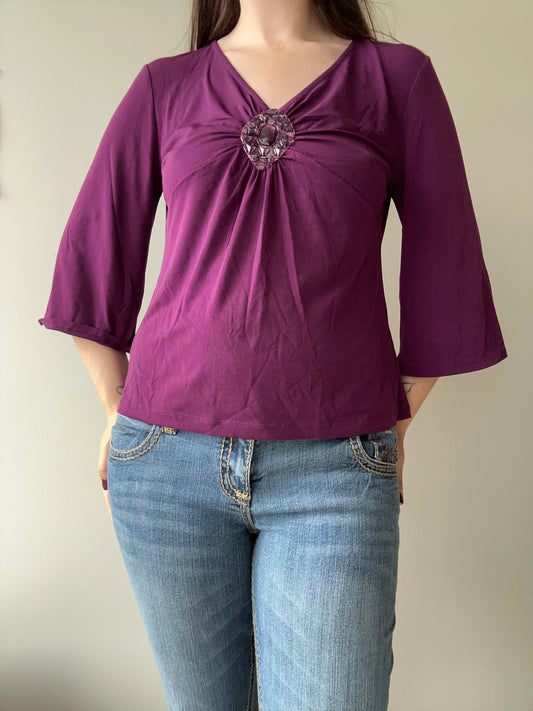Apt. 9 - lilla topp med pynt