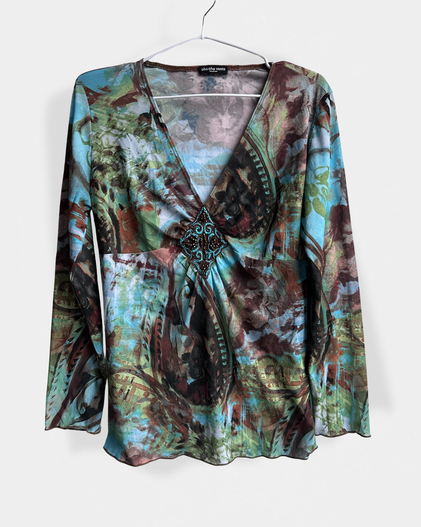 Cha Cha Vente - mesh topp