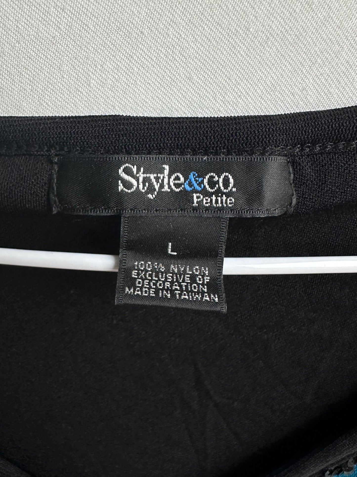 Style & Co - paisley topp