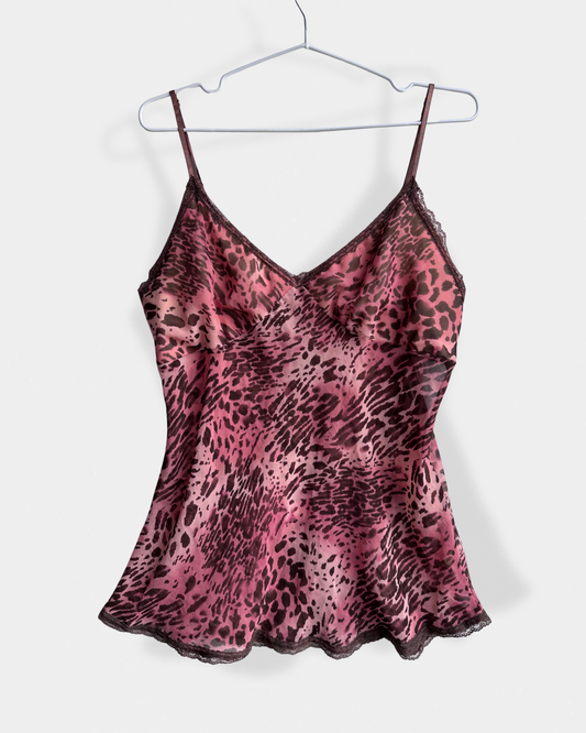 CKW - animal print cami topp