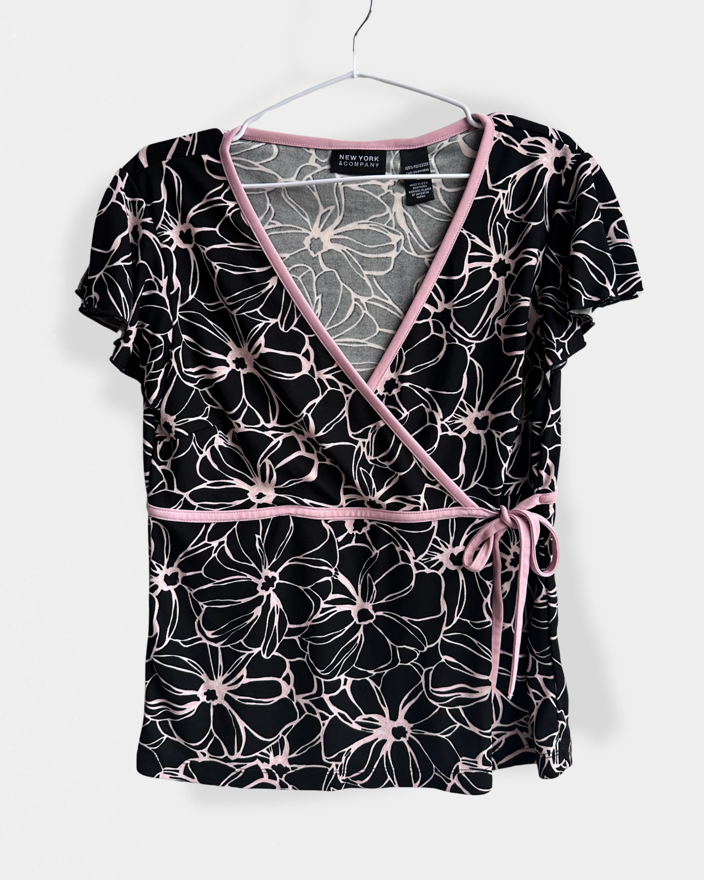 New York & Company - blomstret topp