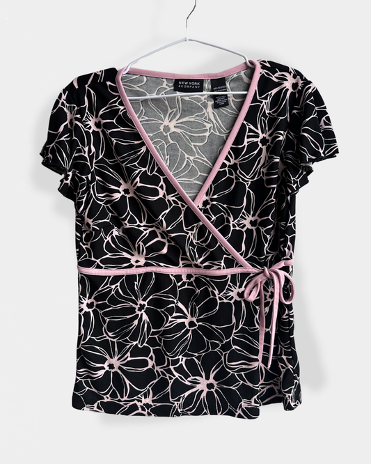 New York & Company - blomstret topp