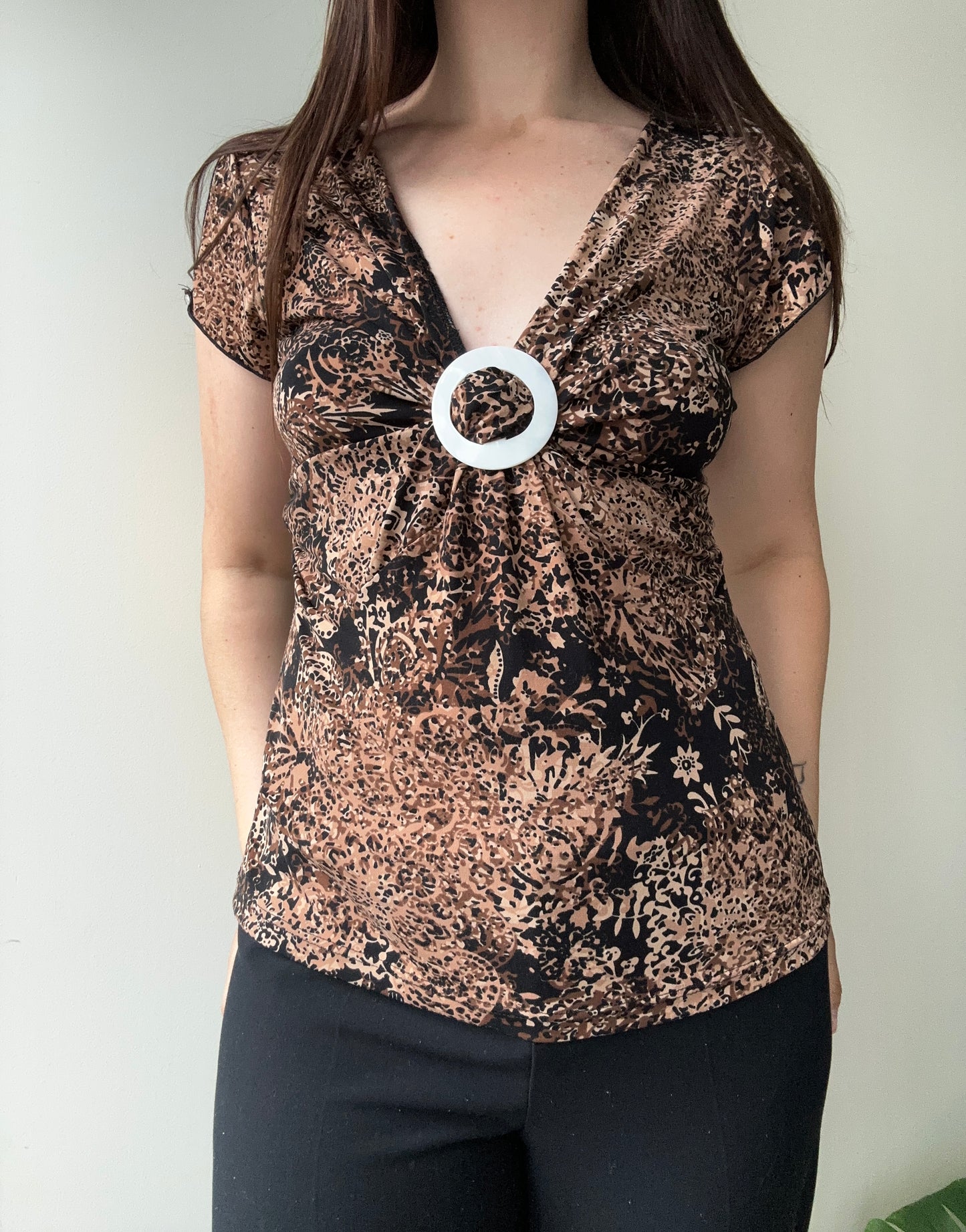 Susan Lawrence - brun topp