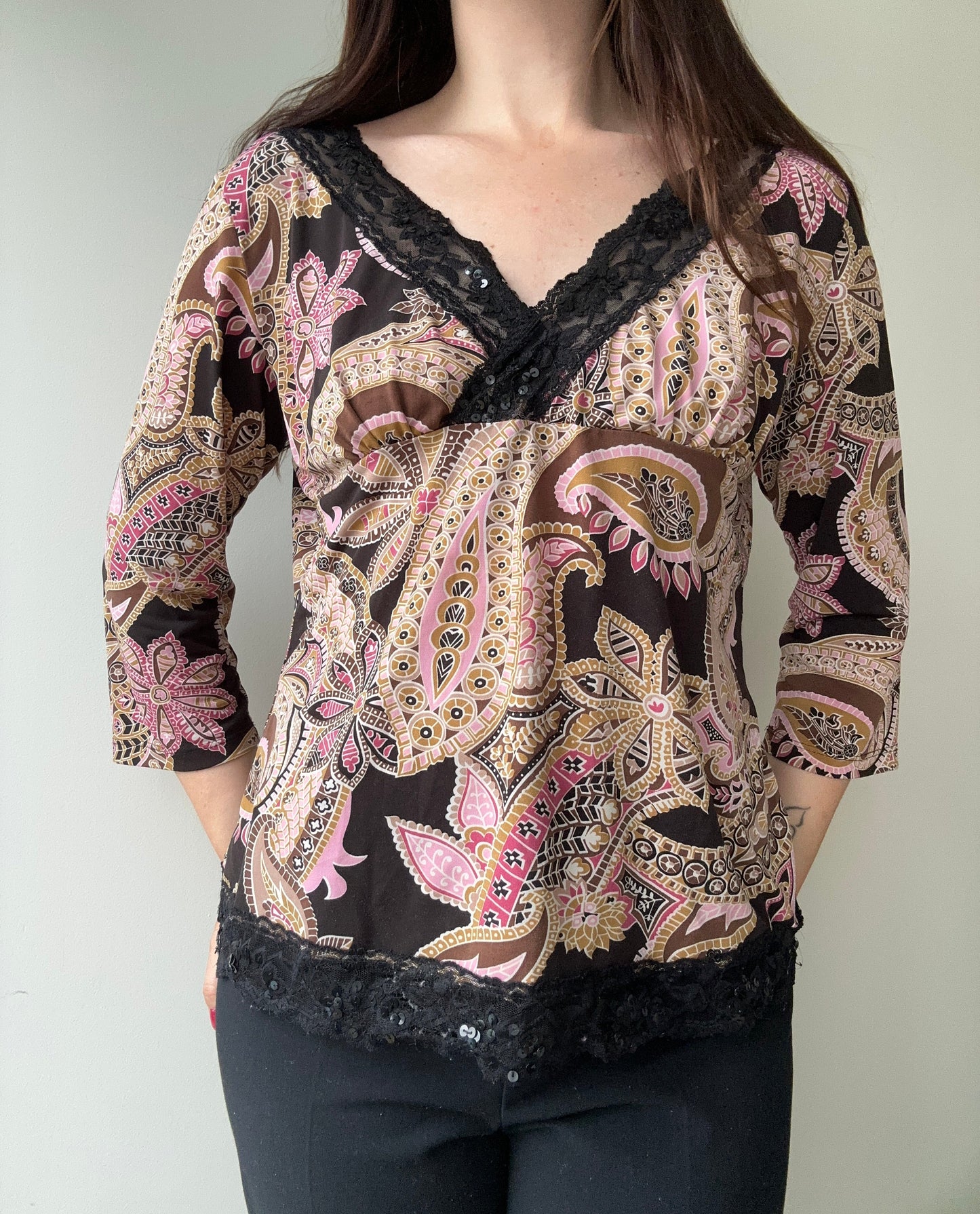 Cocomo - paisley topp