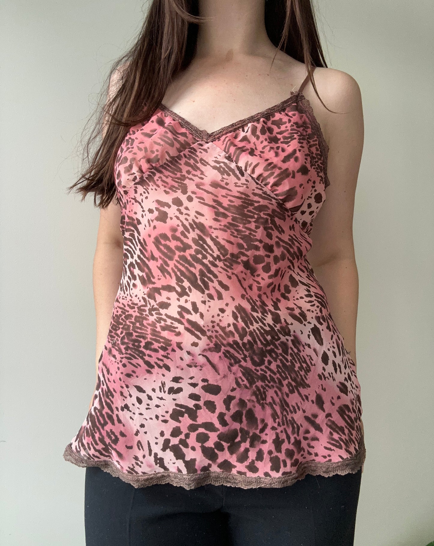 CKW - animal print cami topp
