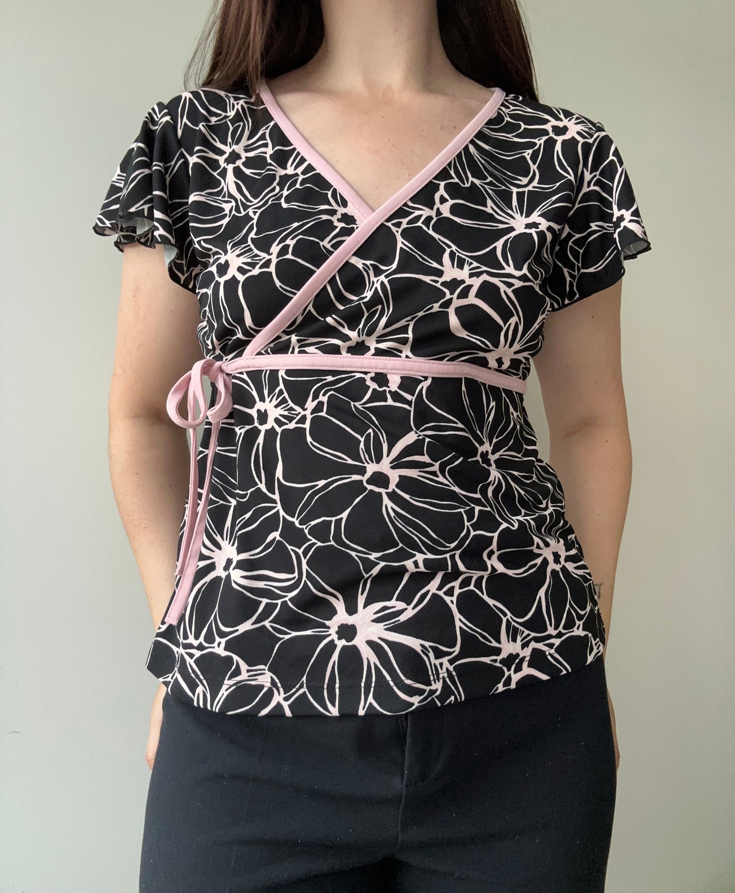 New York & Company - blomstret topp